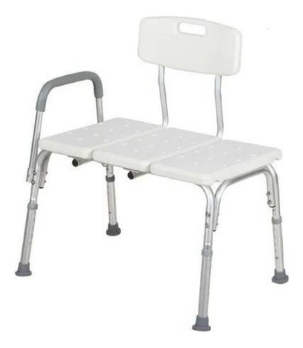 Silla Baño Ducha Extra Ancha Con Extension Aluminio