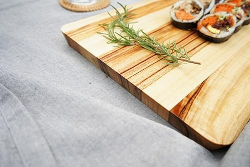 Tabla De Cortar De Madera De Laurel Aromático Boumbi X 8 2