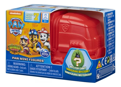 Paw Patrol Figura Sorpresa C/dinosaurio Rojo Serie 7 Premium