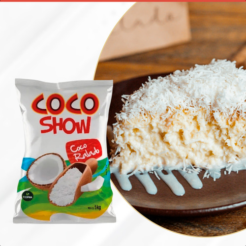 Coco Ralado Fino Show 5kg - Copra