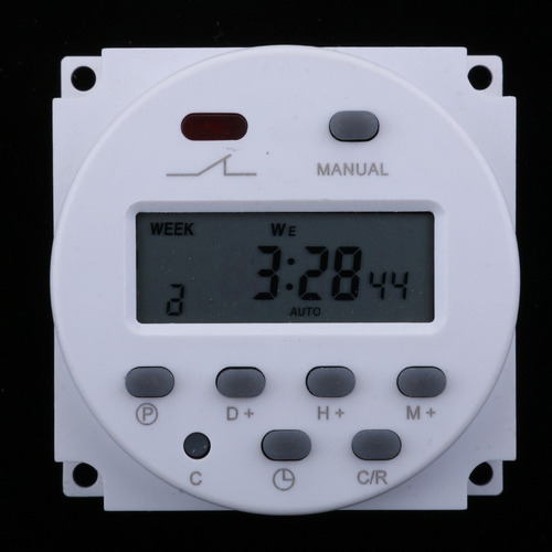 3x Dc 12v Digital Lcd Relés De Tiempo Programables