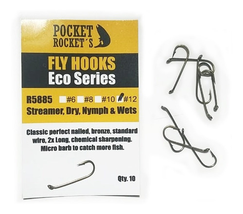 Anzuelo Pocket Rocket's Eco Series R5885 #12 - Strikefly