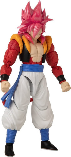 Imagen 3 de 6 de Figura Gogeta Super Saiyan 4 Dragonball Super Stars Series