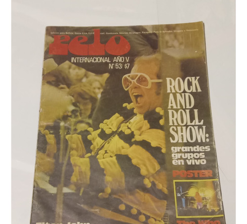 Revista Pelo 53 Tapa Elton John. Poster The Who