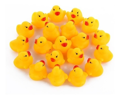 Patitos De Hule Para Bañera 30 Pz  Yellow