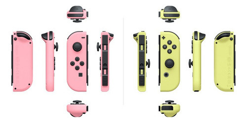 Imagen 2 de 3 de Joy Con Controllers Pastel L Pink R Yellow Nintendo Switch