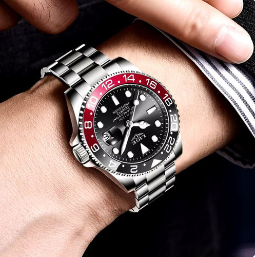 Reloj Lige Diver, Resistente Al Agua, Elegante/deportivo
