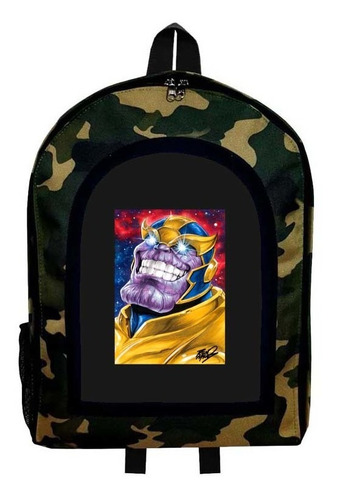 Mochila Camuflada Thanos Nueva Colección Modelo 26