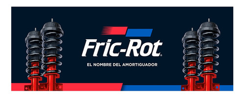 Kit X2 Amortiguador Trasero Fric Rot P/ Renault Symbol