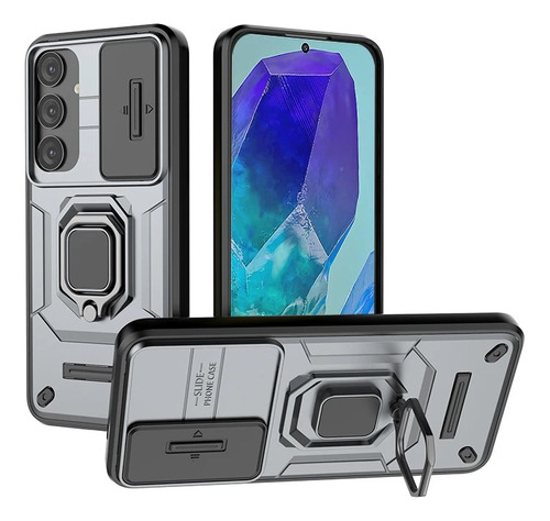Capa Para Samsung M55 M15 Deslizar Lente Protecção