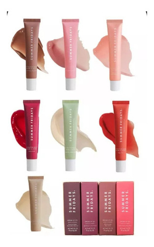 3x Bálsamo Labial Summer Lip Butter Balm Fridays Original