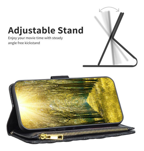 B Funda De Piel Para Teléfono Xiaomi Redmi A2 Note 12 Pro