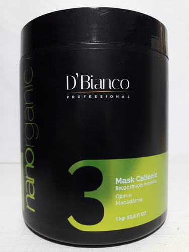 Mask Cationic Reconstrução Intensiva Ojon Macadamia Dbianco