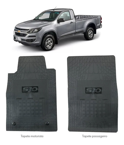 Tapete Original Chevrolet S10  Câbine Simples  2013 / 2019