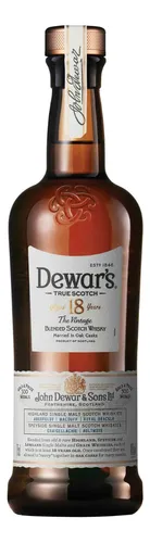 Whisky Dewars 18 Anos 750 Ml