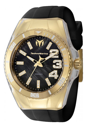 Reloj Para Dama Technomarine Cruise Mt 121245 Negro