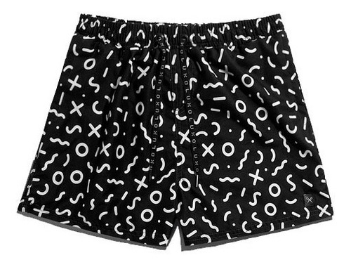 Short De Baño Malla Luxo Print R Corto Nuevo Hombre 