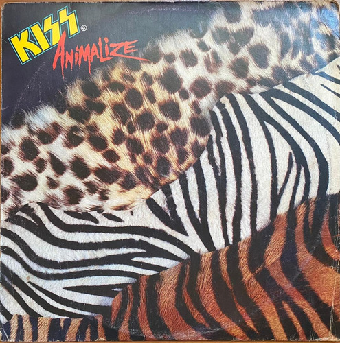 Disco Lp - Kiss / Animalize. Album (1984)