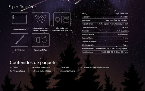 Imagen 5 de 5 de Deco 03 Inalámbrica Profesional Tableta Gráfica