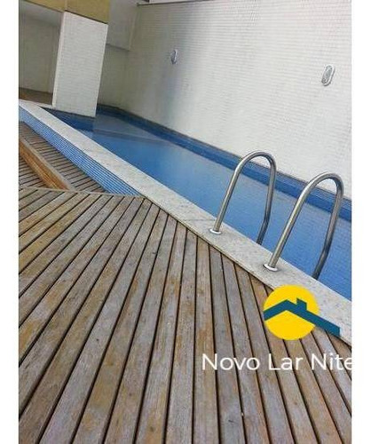 Imagem 13 de 15 de Excelente Apartamento Todo Montado Com Lazer Próximo A Praia De Charitas - 107