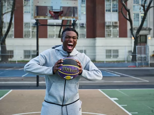 Bola Basquete Wilson Team Tiedye Los Angeles Lakers - EsporteLegal