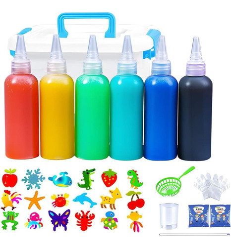 Kit Infantil De Elfo De Agua 20 3d Piezas Para Jugar Didacti