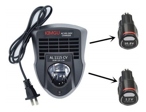 Imagen 2 de 2 de Cargador D Bateria Bosch P/ Herramientas Inalambricas 10.8v