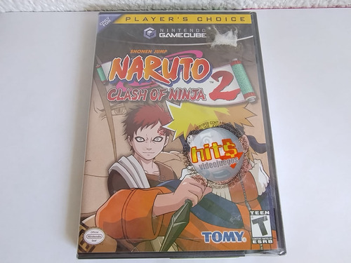 Naruto Clash Of Ninja 2 Nintendo Game Cube/ Sellado