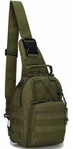 Pechera Táctica Súper Calidad Mochila Mariconera Camuflaje M Color Khaki