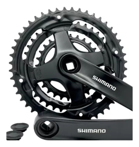 Pedivela Shimano Tourney Fc Ty501 48/38/28d 170mm Cor Preto