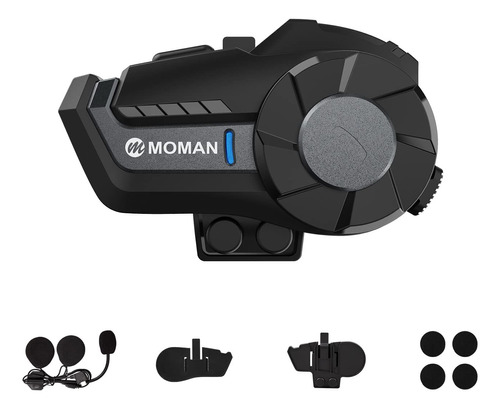 Moman Intercomunicador Bluetooth Para Motocicleta, H21 Unida