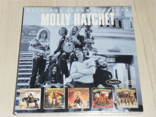 Box Molly Hatchet - Álbum original Classics (5 CDs europeos)