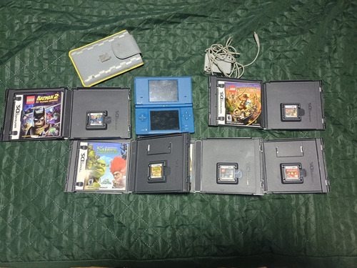 Nintendo Dsi Xi Cor Midnight Blue + 5 Jogos (Usado)