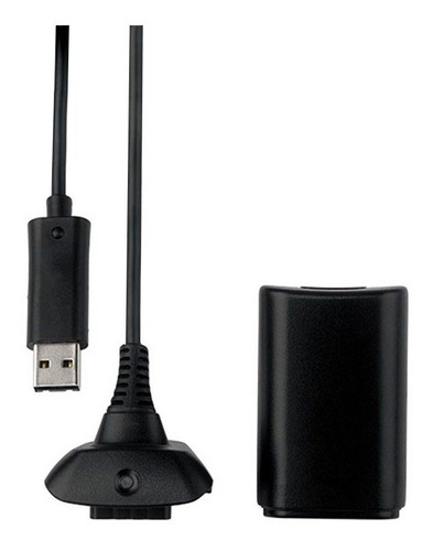 Kit Carga Y Juega Xbox 360 Cable Y Bateria /e