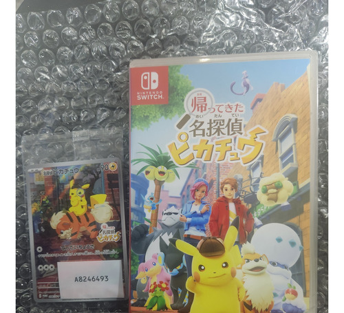 Detective Pikachu Para Nintendo Switch
