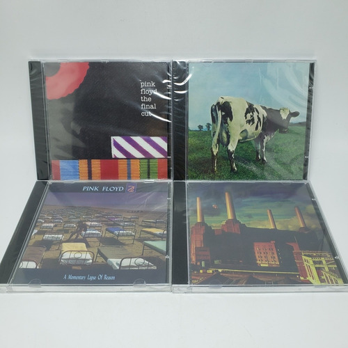 4cds Pink Floyd - Animals + The Final Cut + Atom Heart + 1cd
