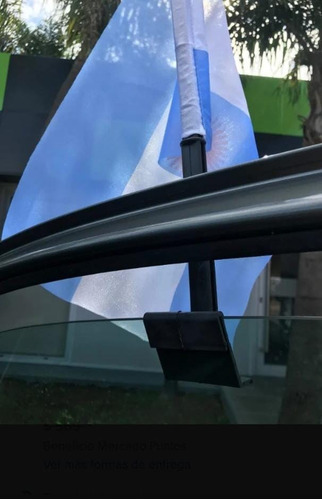 Bandera Argentina Ventanilla Auto Carflag 30x45cm Patria