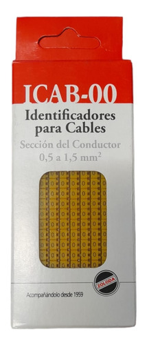Identificador Cable De 0.5 A 1.5 Mm² Zoloda Icab-00
