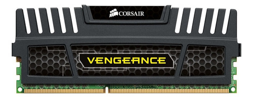 Memoria RAM Vengeance gamer color negro 8GB 1 Corsair CMZ8GX3M1A1600C10