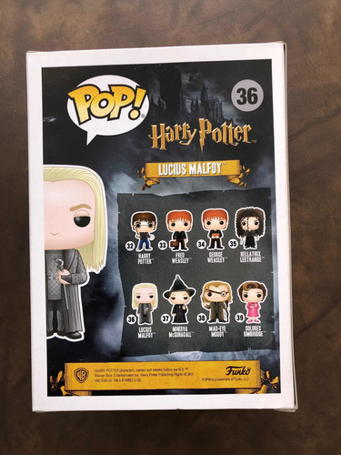 Lucius Malfoy Harry Potter Funko Pop # 36