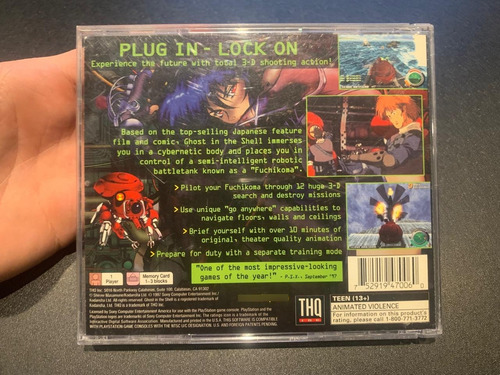 Ghost In The Shell Sony Ps1 (Usado)