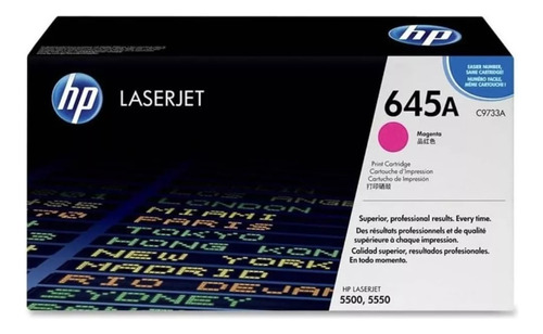 Toner Original Hp 645a Americanos Series Colores