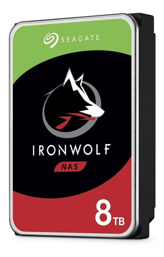 Imagen 3 de 4 de Seagate Ironwolf St8000vn004 8tb 7200rpm 256mb Sata3