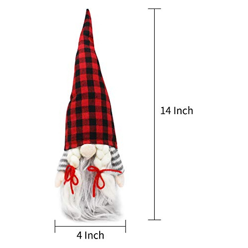 2 Pcs Duendes Navideños De Pareja Mesa De Navidad, Ado...