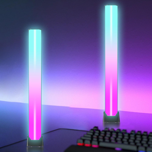 Lámpara De Mesa Con Luz Ambiental Led Regulable Para Sala
