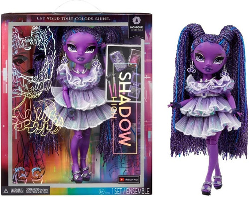 Muñeca Rainbow High Shadow High Monique Verbena