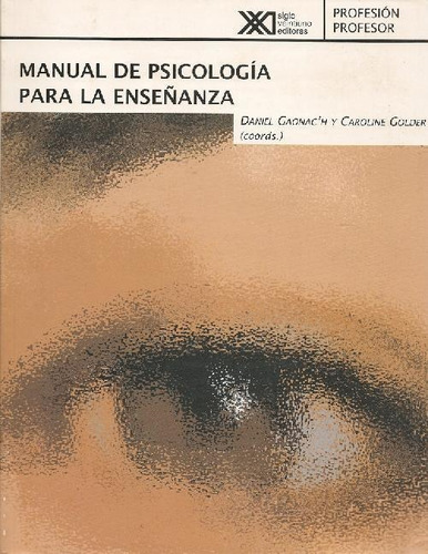 Libro Manual De Psicología Para La Enseñanza De Daniel Gaona