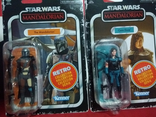 Set 2 Figuras Retro Collection The Mandalorian+ Cara Dune