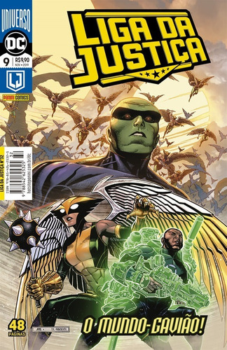 Liga da Justiça: Universo DC - 9 / 32, de Snyder, Scott. Editora Panini Brasil LTDA, capa mole em português, 2019