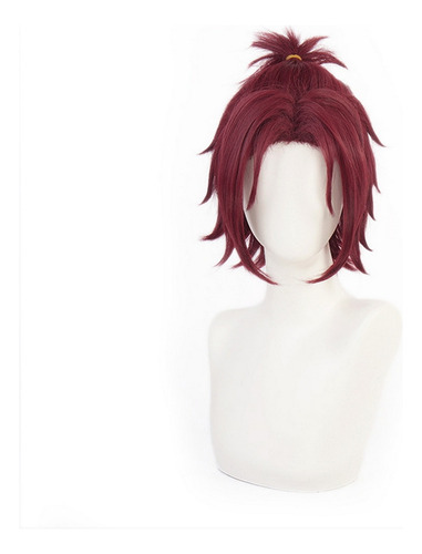 Peluca Corta Para Cosplay De Anime Isara Mao Ensemble Stars,